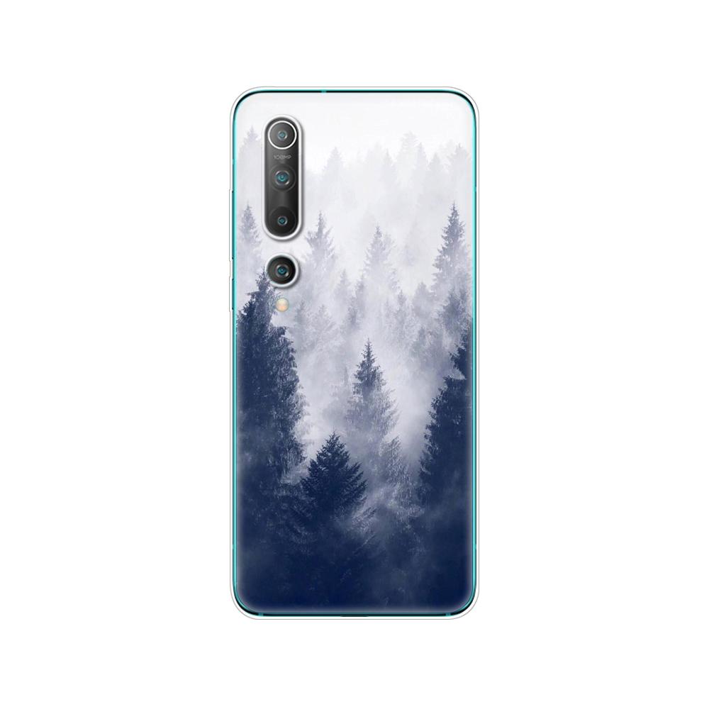 Силиконовый чехол для Xiaomi Mi 10, мягкий чехол из ТПУ на заднюю панель телефона для Xiaomi Mi 10 Pro Mi10 Etui 6,67 "полный защитный чехол-бампер