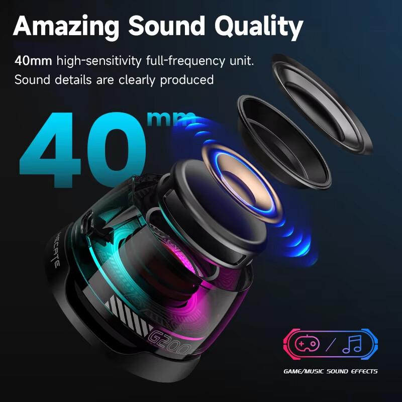G200 Bluetooth 5.3 динамик Мини динамик Портативный магнитный динамик Многофункциональный RGB динамик RGB подсветка 7 часов воспроизведения