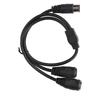 High Accuracy MIDI Sync Breakout Cable 1.6ft Y Splitter Cable  Audio Signal Routing