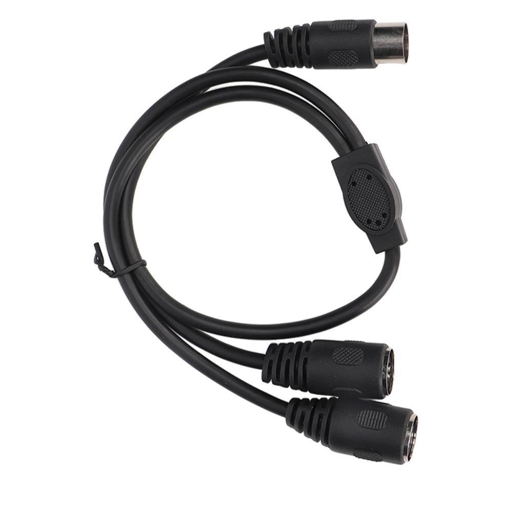 High Accuracy MIDI Sync Breakout Cable 1.6ft Y Splitter Cable Audio Signal Routing