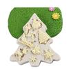 Christmas Tree Santa Claus Mold DIY Silicone Fondant Baking Decoration Tool Chocolate Mold 1 Pc