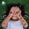2026 World Cup Waterproof Glitter Football Face Tattoos