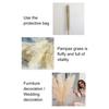 Yousheng 1/2/3/4/5Pcs Artificial Pampas Grass Bohemia Realistic Fluffy Fake Dried Grass Home Office Wedding Party Table Centerpiece Boho Decor