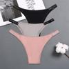 FINETOO 3PCS/Set Women's Lingerie Panties Cotton Gstring Female Underpants Sexy Letter Panties Thong Pantys Underwear Intimates