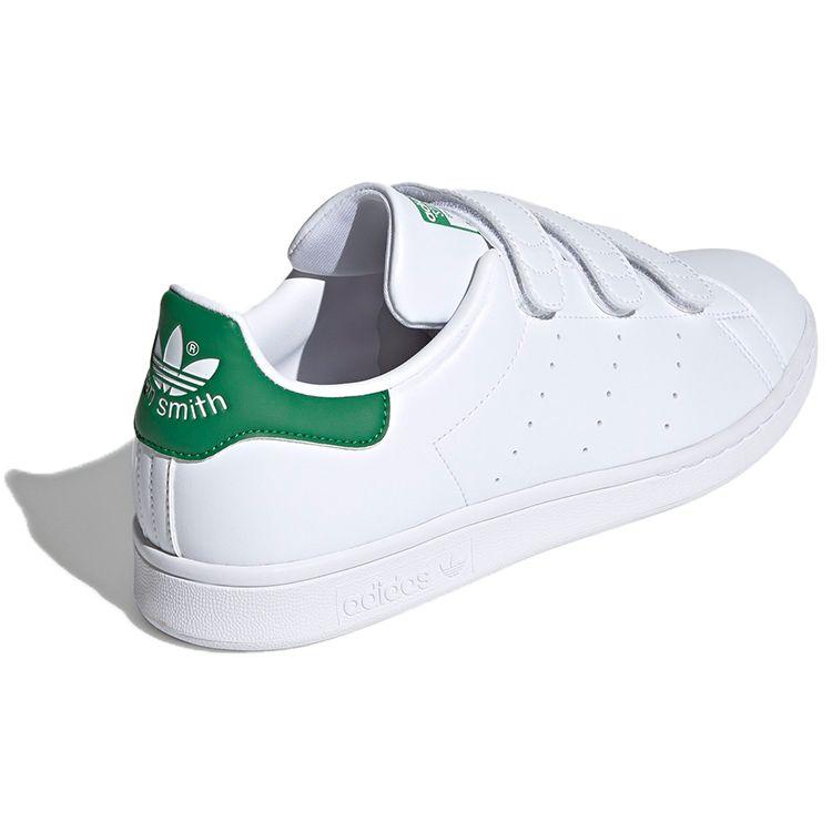 Adidas Stan Smith White Green Unisex Sneakers Cloud-White FX5509