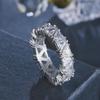 European & American Luxury Zircon Triangle Ring - Fashionable Women's Jewelry
