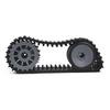 New!Track Electric Snowmobile Load Wheel Drive Wheel Snowblower Rubber Tracks Car Accessories SNT109 Go Kart Karting ATV UTV