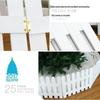 1.6m Christmas Wooden Fence for Tree & Window Decor