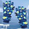 Thicken Warm Gloves Waterproof Kids Gloves Breathable Winter Snowboard Gloves  Cycling