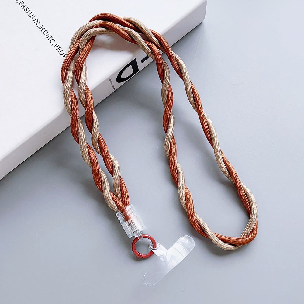 Premium Polyester Mobile Phone Lanyard with Anti-Fall Design
