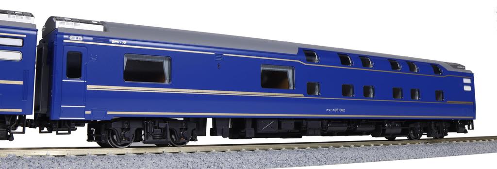 KATO HO Gauge 24 Series Sleeper Express Hokutosei Orone 25 Set Railway Model Passenger Car 25/Orohane 2-car 3-531