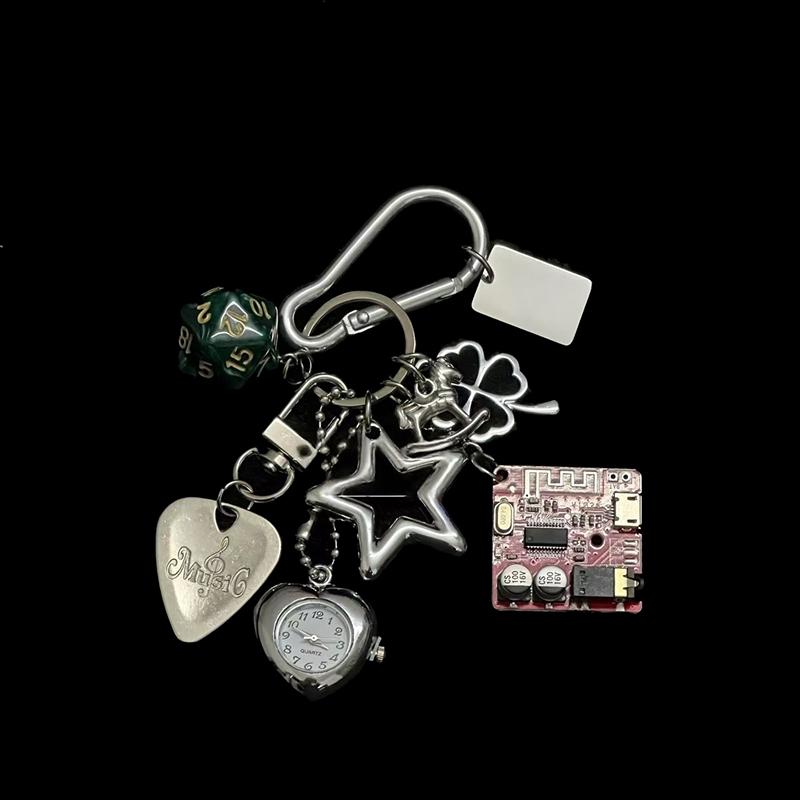 Винтажные брелки ручной работы, персонализированные карманные часы, рюкзак, кулон, креативные механические элементы, брелок, подарки для пары