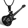 High Quality Stainless Steel Necklaces For Men Women Feather Flame Guitar Cross Pendant Necklace Jewelry Wholesale Dropshipping