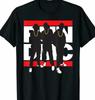 Мужская футболка с принтом группы Run DMC Черная хлопковая футболка Все размеры от S до 5XL Унисекс футболка