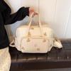 New Cute Bear Organizer Bag Embroidery Large Capacity Handbag Mommy Bag Maternity Pack Diaper