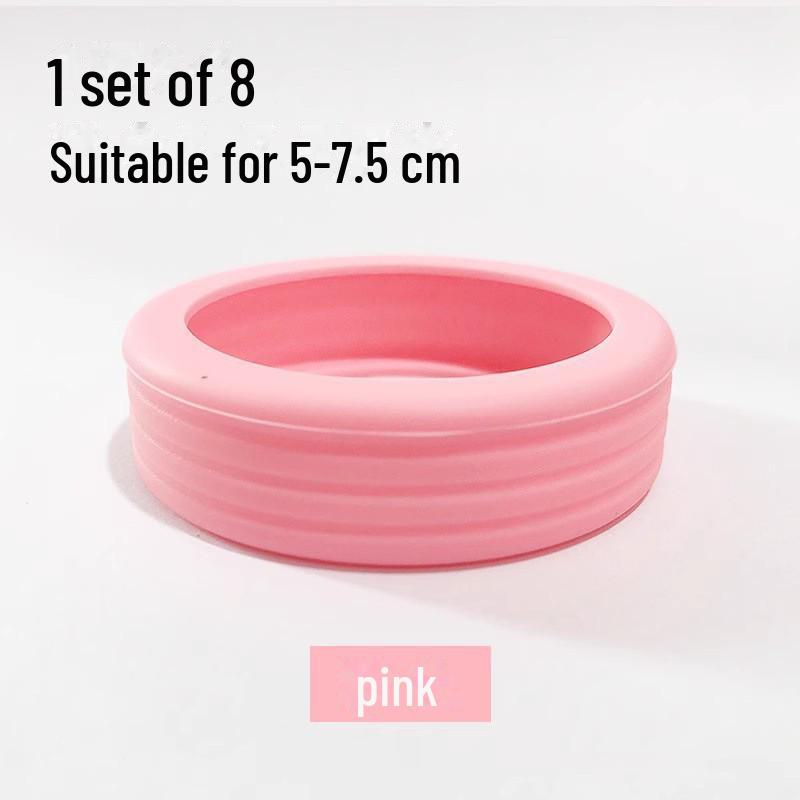 Douyin Popular Silicone Luggage Wheel Protector - Shock Absorption & Noise Reduction Cover