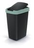 12L COMPACTA Q waste bin light yellow | Black