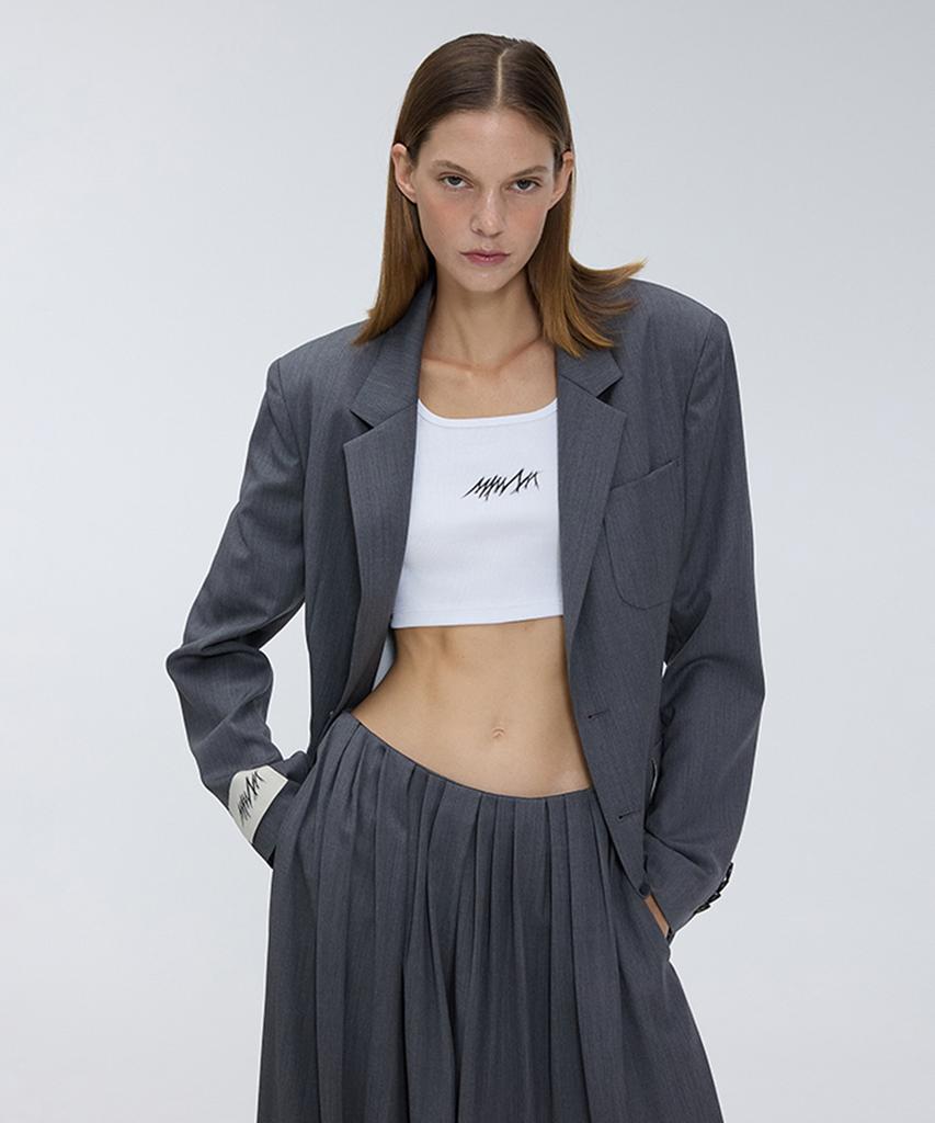 MMAM Back Dart Sleeve Logo Jacket