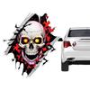 Mdikawe Skeleton Head Sticker, American Skull Car Sticker | Skeleton Head Decal for Truck