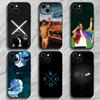Электронный Поп K-kygo Чехол для телефона для iPhone 12-17 Air Plus Pro Max Сатиновый Глянцевый Цветной Отличный Подарок чехол для телефона