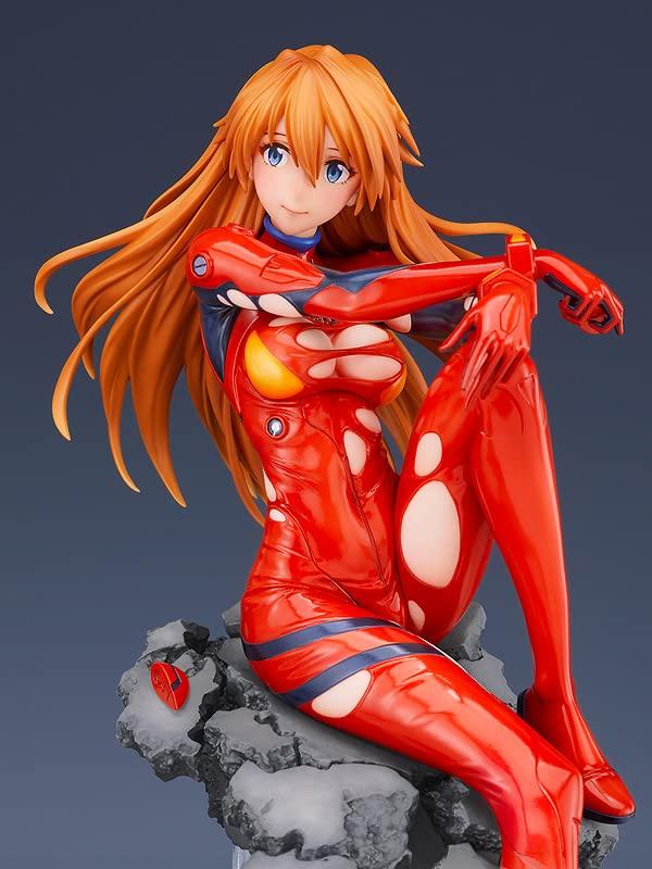 Good Smile Company SMILE Rebuild of Evangelion Asuka Langley масштабная пластиковая покрашенная готовая фигурка (ХОРОШАЯ КОМПАНИЯ) 1/7