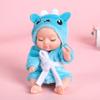 Adorable Mini Doll Simulated Animal Clothes Best Gift Lifelike Realistic Baby  For Kids