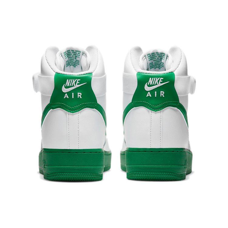 Nike Air Force 1 High Белый Зеленая Подошва CK7794-100