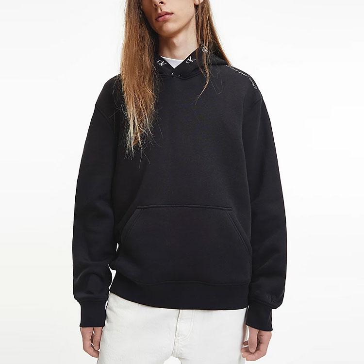 Calvin Klein Худи однотонное с вышивкой логотипа унисекс Черное J30J321883-BEH