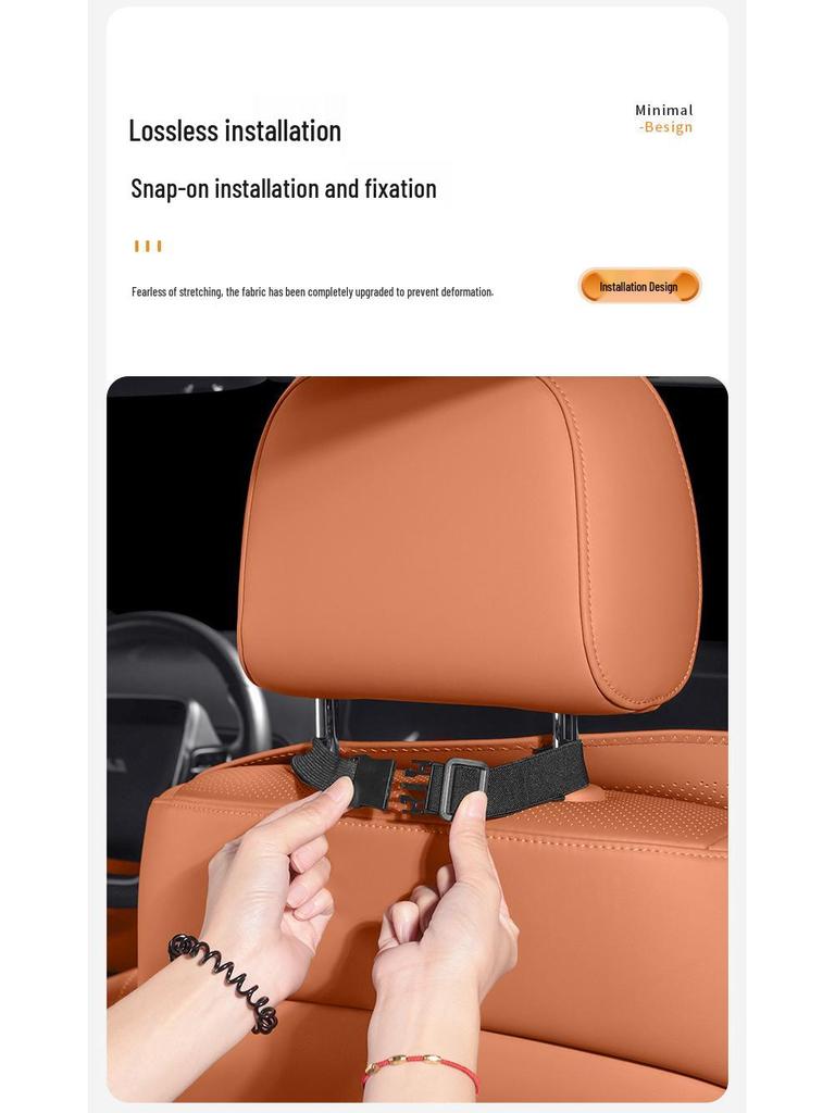 XPeng G6 All-Season Breathable Seat Cushion Cover - Fully Enclosed, Universal Fit for Car Modification