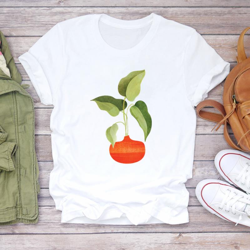 (Азиатский размер)Женская футболка с принтом в стиле акварели, тренд 90-х годов, милая женская футболка, модная футболка, одежда, повседневная футболка с коротким рукавом и графикой