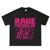 Rage Consumes Me Funny Cat Meme T Shirt Unisex Unisex Aesthetic Trend Tshirt Loose and Casual Cotton Oversized Tshirts