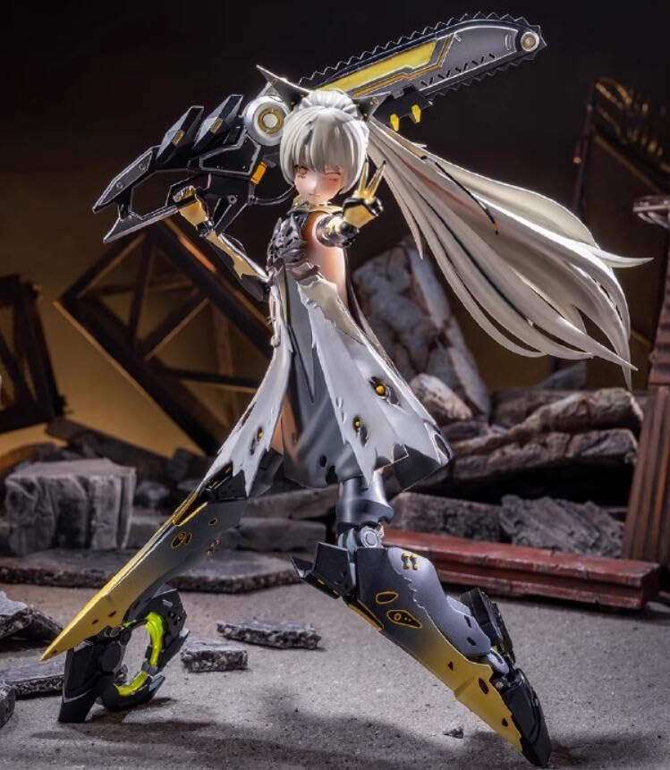 AC" Animester Kakukinjuko 1/9 Scale Armored Girl Action Figure from the Game "GRAY RAVEN PUNISHING" - Nanami Seamless Action Figure