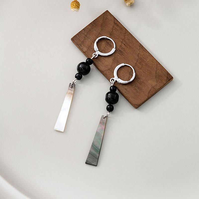 BLINGBAY женские новые серьги с искусственным жемчугом в китайском стиле, серьги с кисточками в форме бабочки в китайском стиле, простые аксессуары Hanfu, ретро-ювелирные изделия