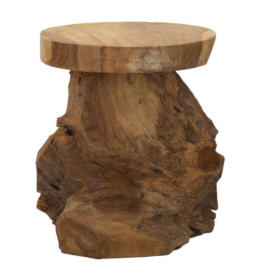 Jamet Stool Teak Cm Ø 35X40