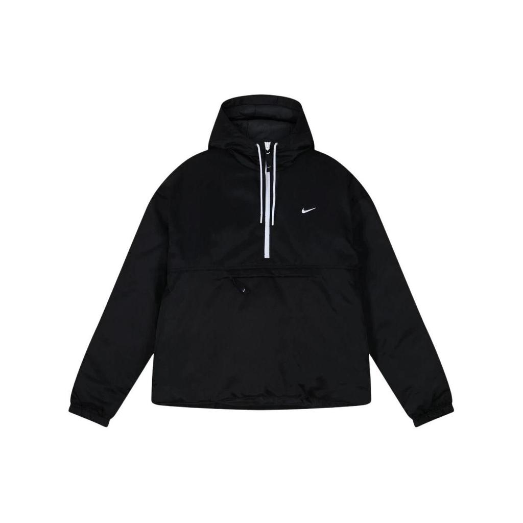 Nike Logo Hooded Pullover Casual Long Sleeve Jacket Men jackets Black DR0840-010