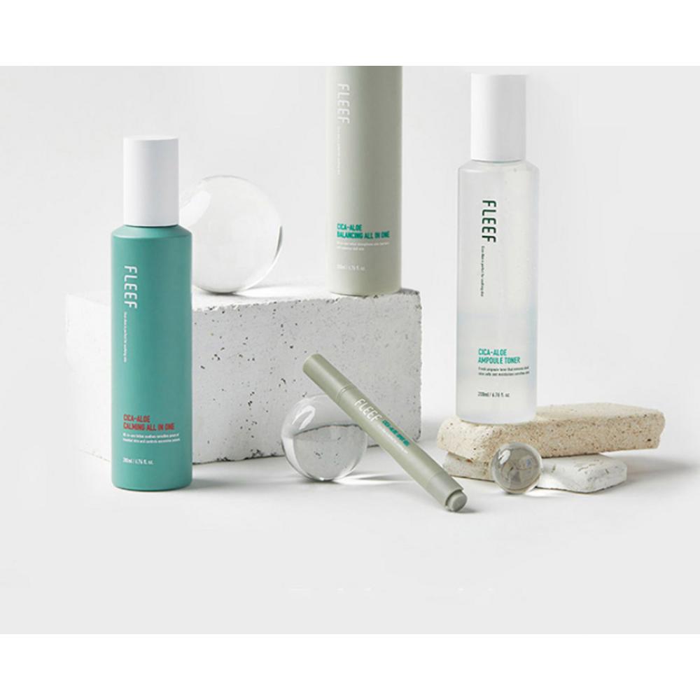 FLEEF Cica Aloe Calming All-in-One, 200 мл, 2 шт.