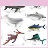 High Quality Pvc Static Model Marine Life White Whale Shark Sea Dragon Tuna Collectible