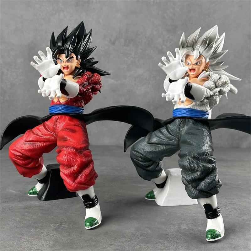 Аниме Супер 5 Беловолосый Веггетто Dragon Ball Фигурка WZ SSJ4 Веггетто Фигурка Действия 25 см ПВХ Коллекционная Модель Игрушки Подарки на День Рождения