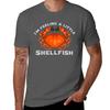 Im Feeling A Little Shellfish Tshirt Big And Tall Solid Color Tshirt
