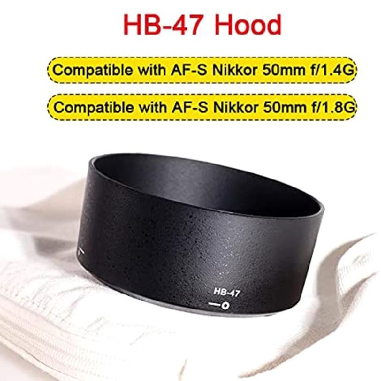 Бленда HB-47 Реверсивная для камеры Yongnuo AF50mm/1.8G
