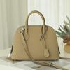 Genuine Leather Women's Classic Bowling Handbag