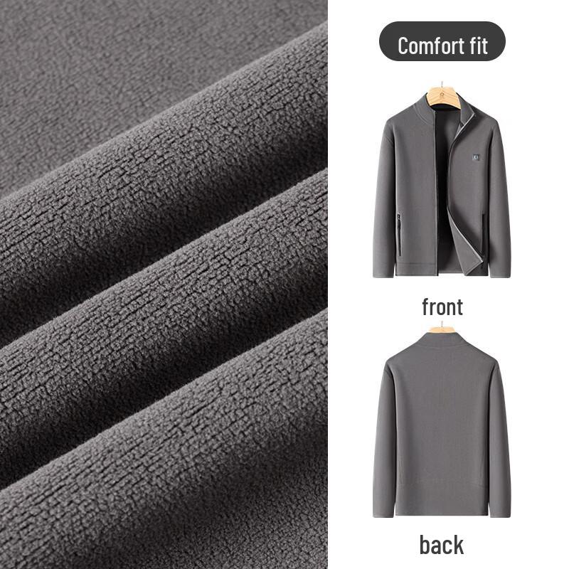 MONTAGUT Men's Winter Fleece Cardigan Jacket
