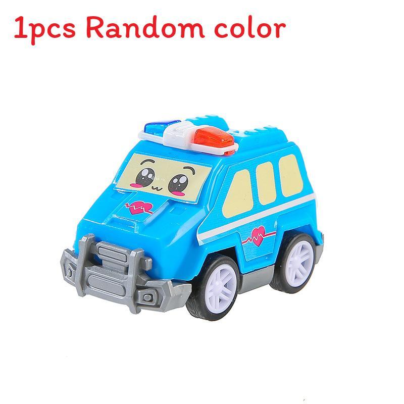 Simulation Mini Inertia Cartoon Fire Engine Children Toys For Babies And Toddlers