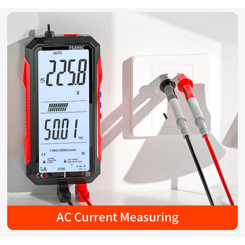 Цифровой мультиметр с зарядкой через USB, интеллектуальный автоматический цифровой мультиметр