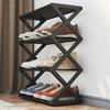 X-shaped Shoe Rack Multi-functional Assembled Shoe Cabinet Household Dust-proof Storage Shoe Rack