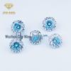 4-8mm Gradient Rose-Cut Two-Tone Soft Core Zircon Millennium Rose