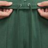 Nike Sportswear Club Fleece Solid Color Drawstring Warm Straight Leg Casual Pants Men Bottoms Fir-Green White FZ0900-323
