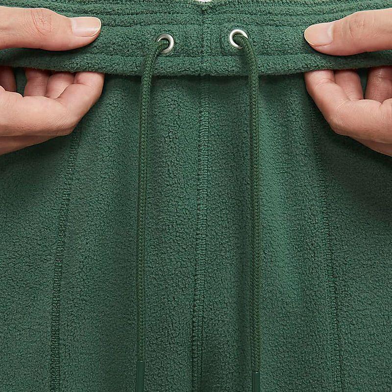Nike Sportswear Club Fleece Solid Color Drawstring Warm Straight Leg Casual Pants Men Bottoms Fir-Green White FZ0900-323