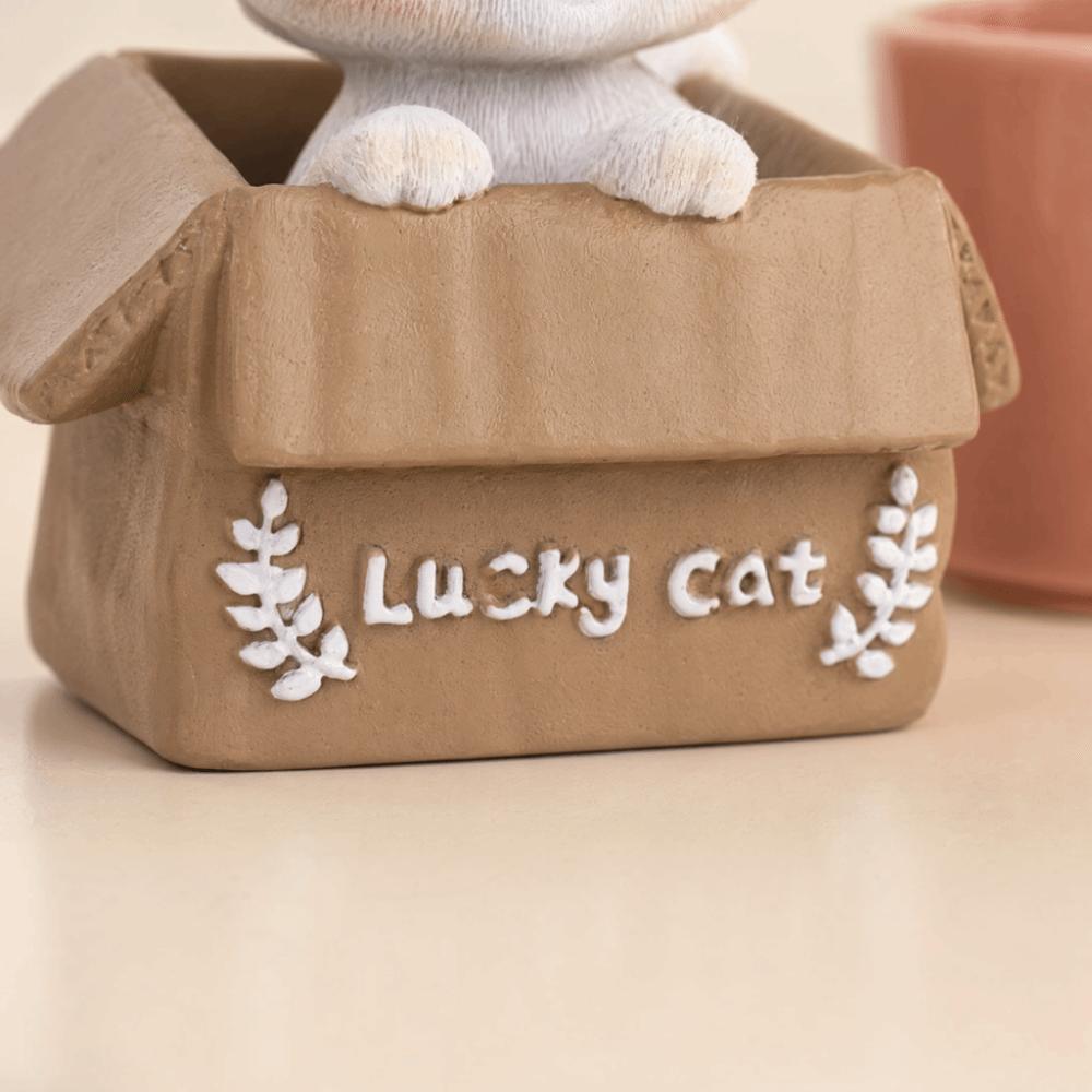 Resin Bobble Head Cat Dashboard Ornament Swing Head Animal Desktop Figurine Bedroom Table Ornament