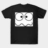 Мужская черная футболка с принтом, очень большая футболка с принтом crazy-face, хлопковая футболка с принтом на бумаге для переноса без вырезов